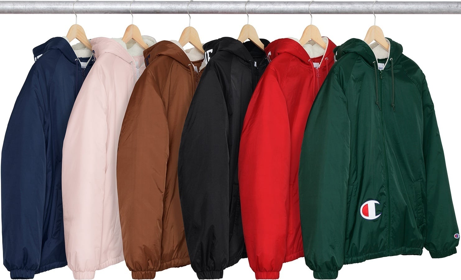 Supreme®/Champion® Sherpa Lined Hooded Jacket